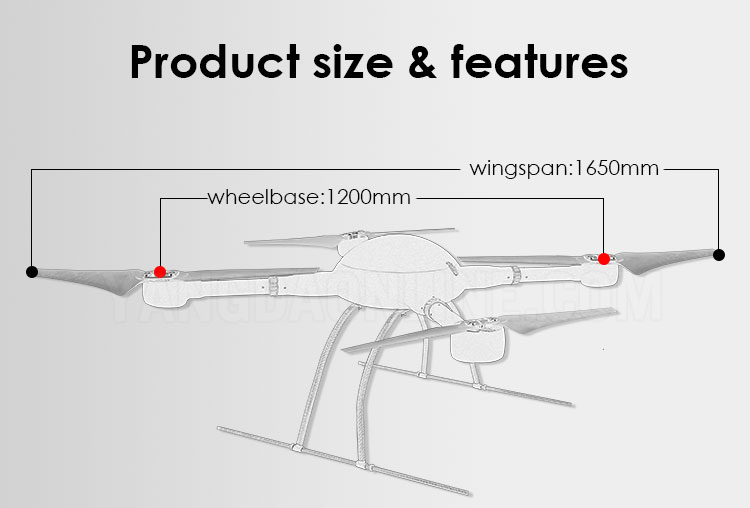 YANGDA YD4-1000S Long Flight Time RTF Quadcopter - Image 4