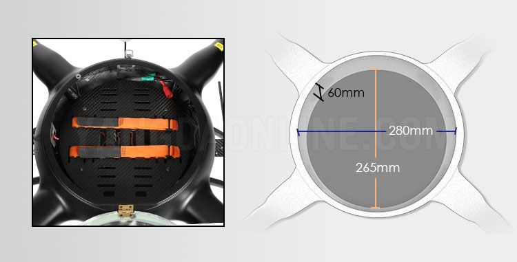 YANGDA YD4-1000S Long Flight Time RTF Quadcopter - Image 5