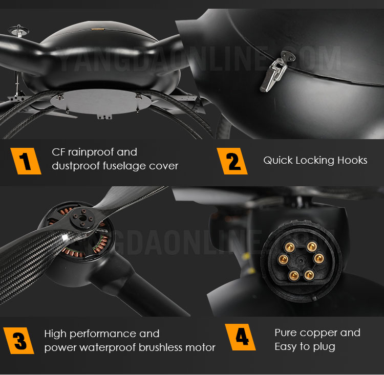 YANGDA YD4-1000S Long Flight Time RTF Quadcopter - Image 7
