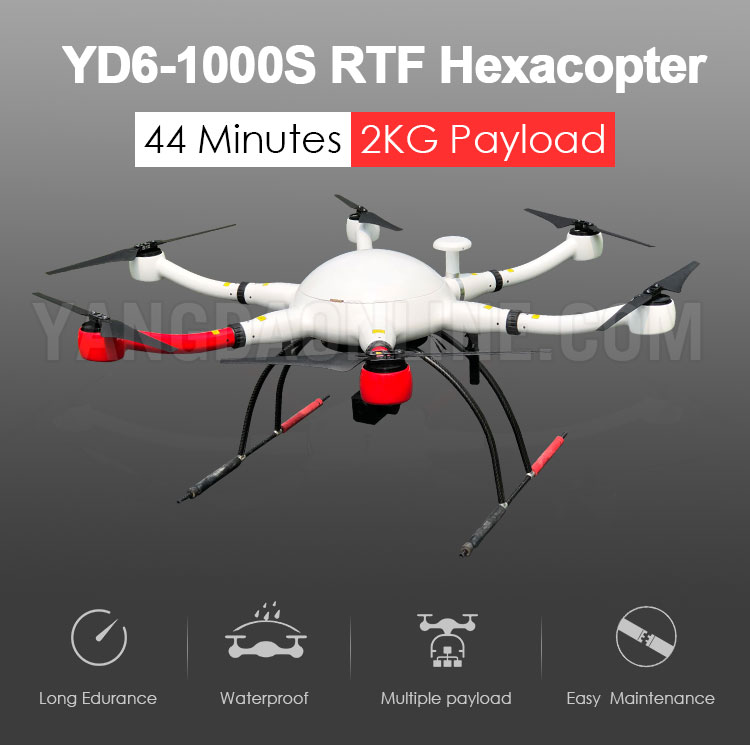 YANGDA YD6-1000S RTF Hexacopter With Long Flying Time - Image 3