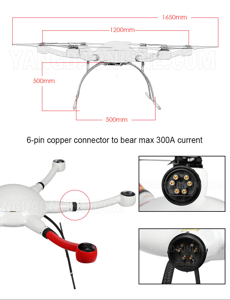YANGDA YD6-1000S RTF Hexacopter With Long Flying Time - Image 4