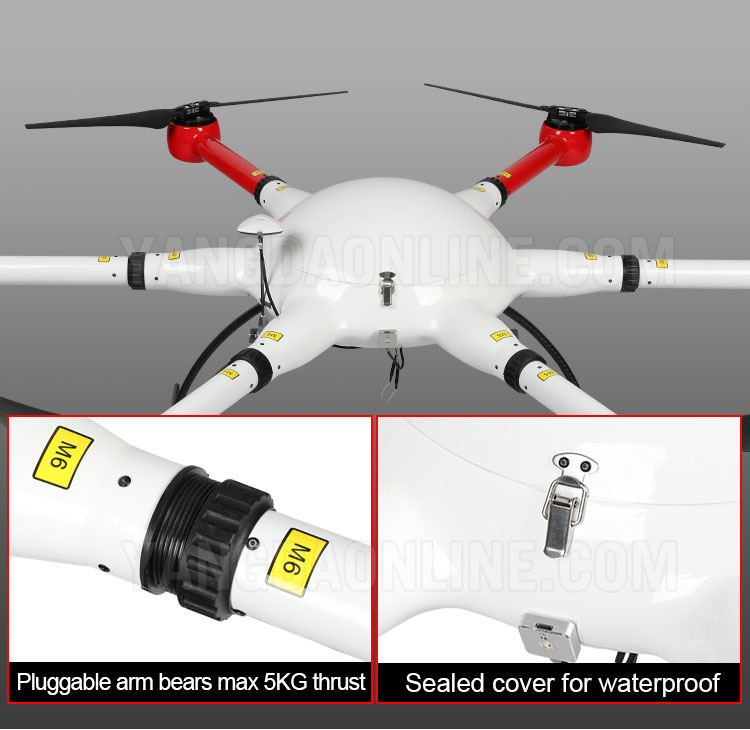 YANGDA YD6-1000S RTF Hexacopter With Long Flying Time - Image 6