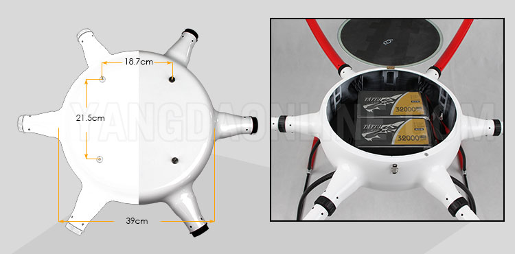 YANGDA YD6-1600L Heavy Lift Hexacopter - Image 6