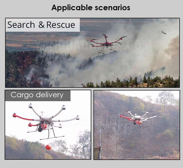 YANGDA YD6-1600S Heavy Lift Hexacopter - Image 9